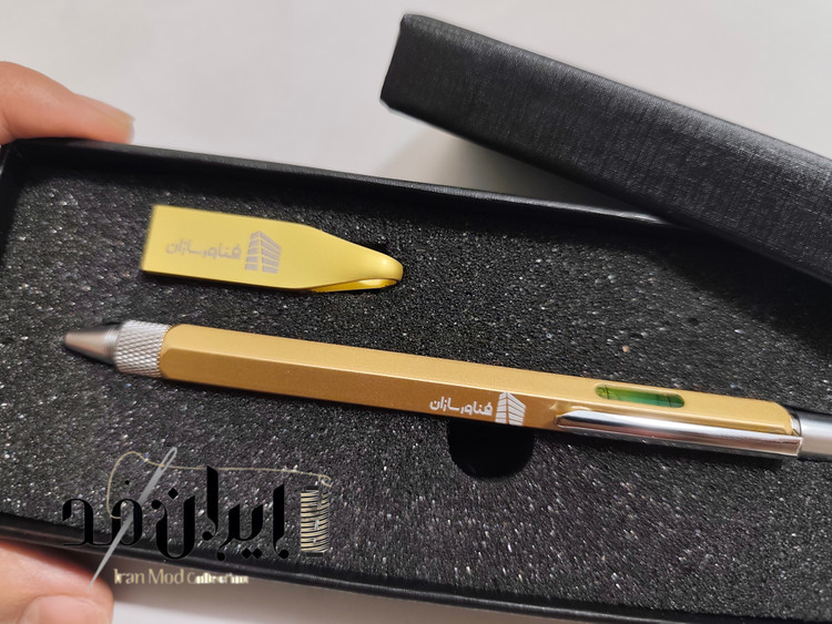 ست هدیه مهندسی فلش +خودکار مهندسی ابزار دار
